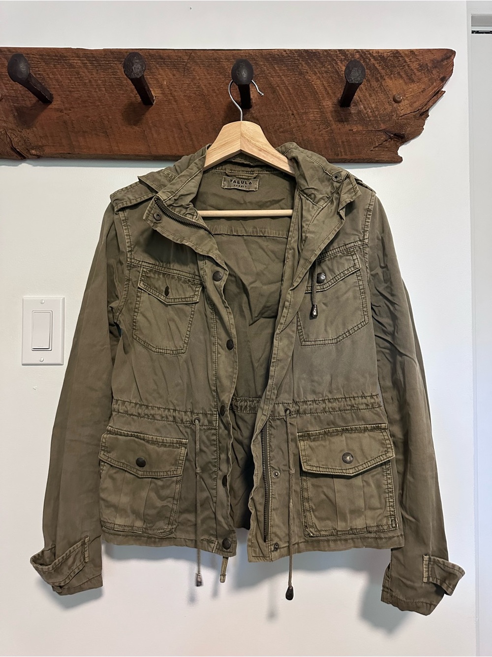 Aritzia Olive Jacket